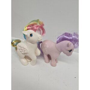 2 Vintage My Little Pony Toys Starshine & Blossom